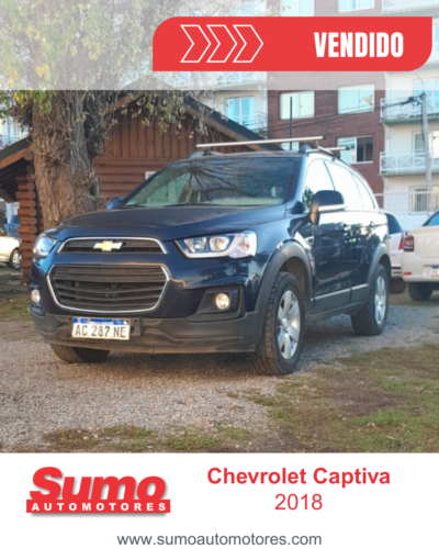 CHEVROLET CAPTIVA 2.4 LS 7 asientos 2018